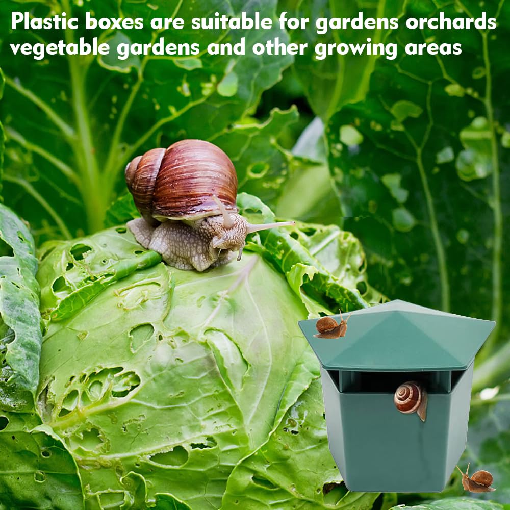 8 pièges Escargots Respectueux l'environnement,Attraper Les limaces,Pièges Limaces Escargots,Pièges à Escargots Bière Limace,Escargots Catcher,Piege Limace,Pièges Escargots