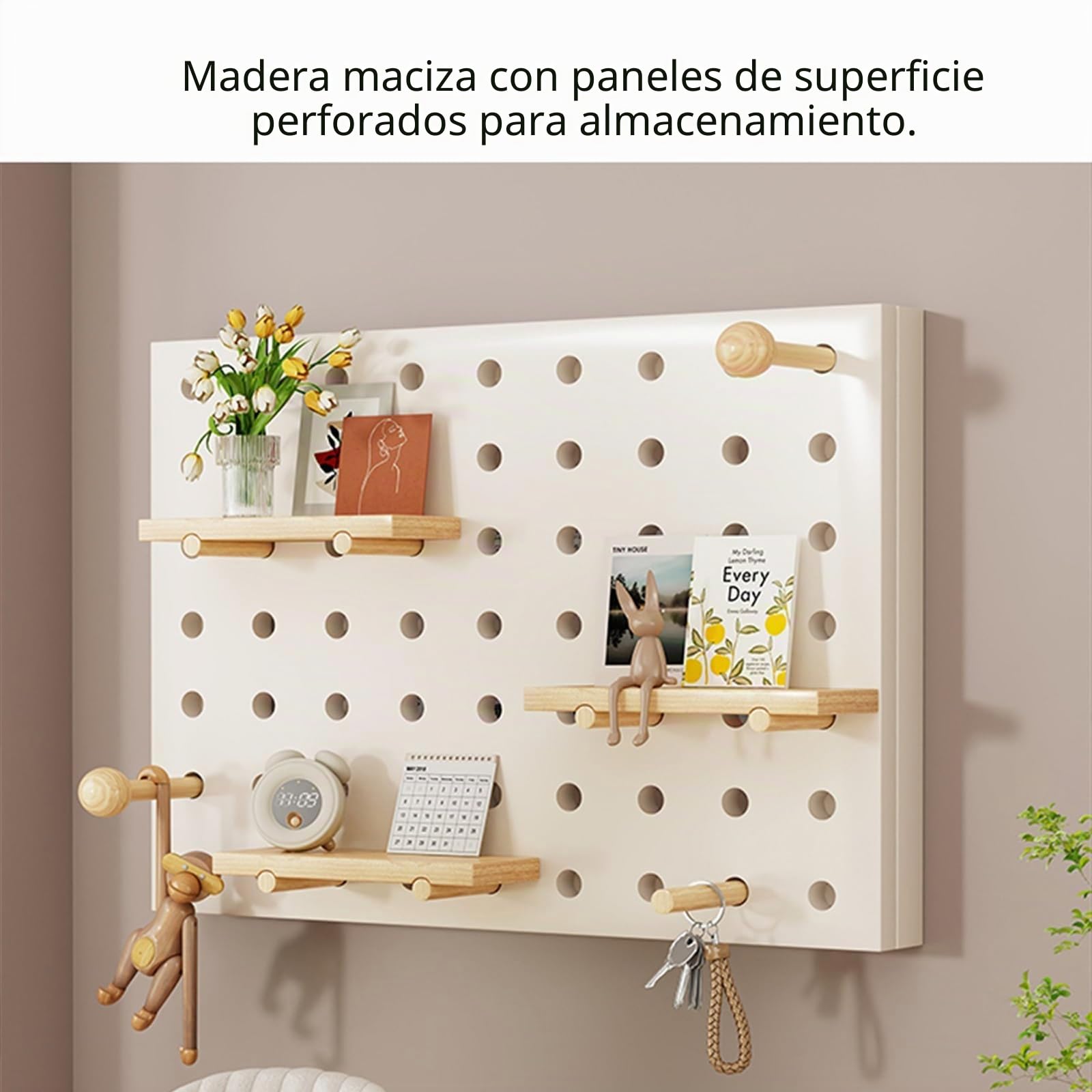 Multifuncionales De La Tapa Contador Luz Pueden Almacenar Artículos, Cuadro para Tapar Cuadro Electrico del Hogar del Interruptor Montada En La Pared(Vertical,60 * 50CM_White)