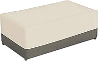 Vista 8 de Wisteria Lane Funda para muebles de exterior, impermeable, resistente e impermeable, funda rectangular para muebles de patio, 108 x 82 x 28