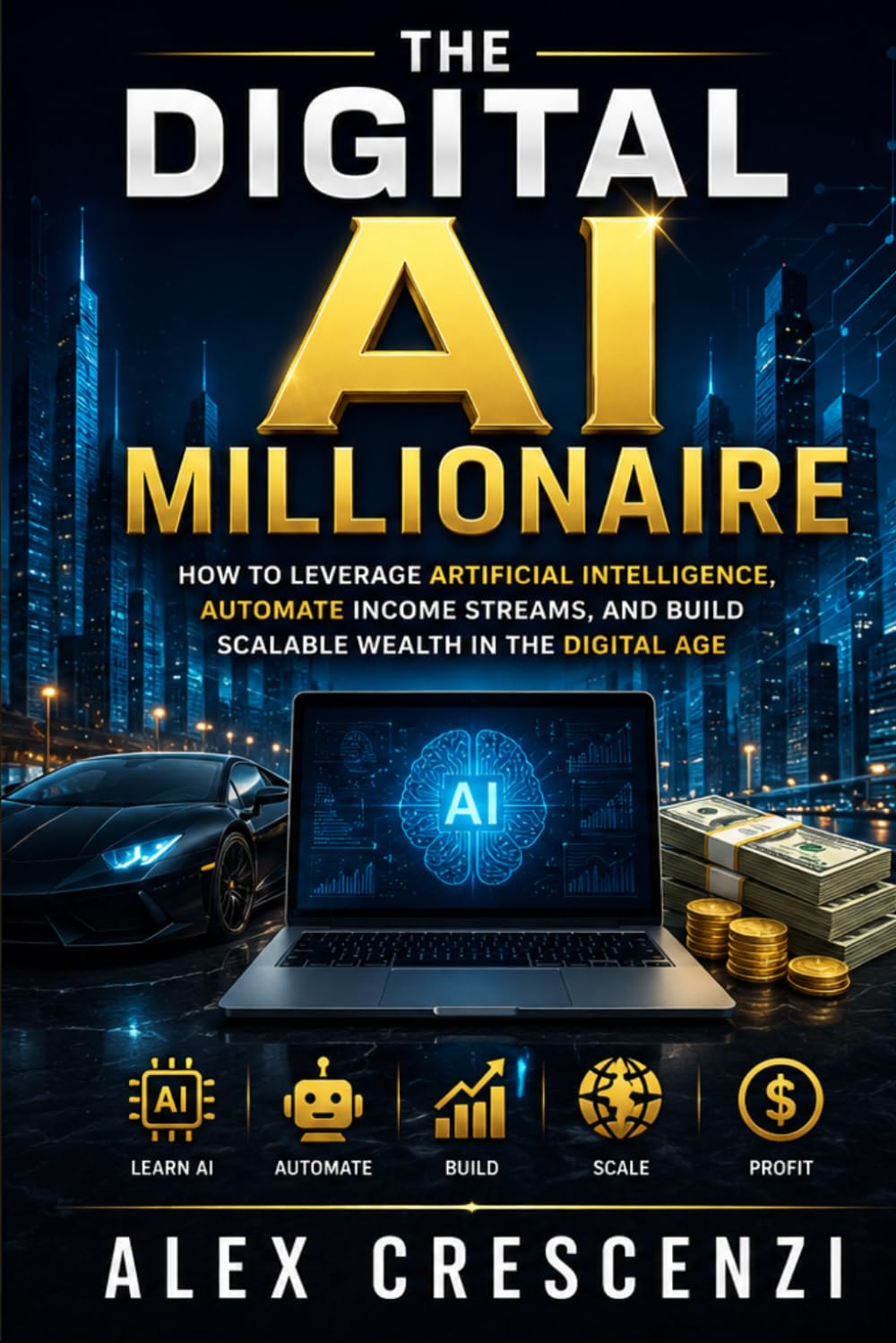 The Digital AI Millionaire: How to Make Money Online Using Artificial Intelligence