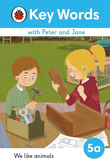 Key words with peter and jane 5a:we like anim