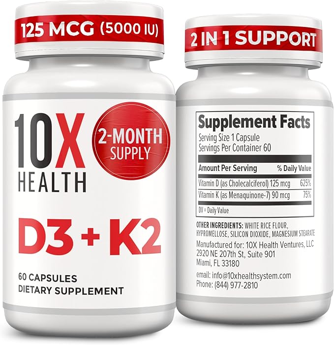 Sports Research Vitamin D3 + K2