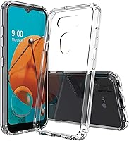 Vista 29 de Beyond Cell Compatible con LG Aristo 5, funda transparente impresa, a prueba de golpes, arañazos, compatible con LG Phoenix 5/Fortune 3/Tribute