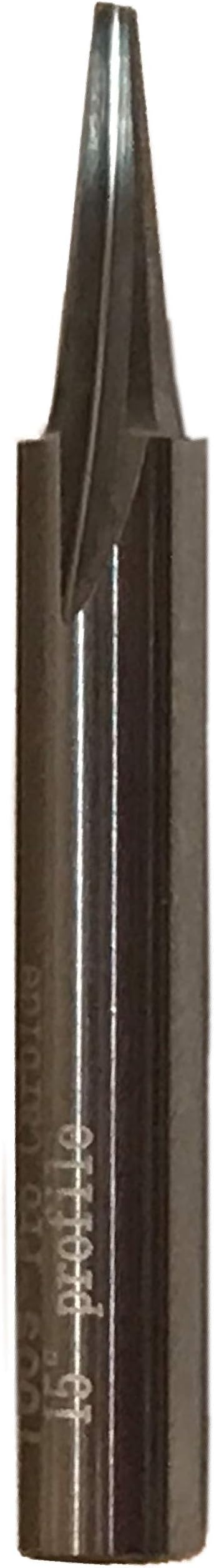 FOOS - 15° Profile Router bit - 1/4” Shank - Premium Solid Carbide