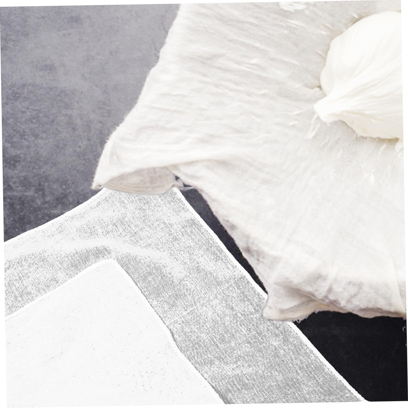 PRETYZOOM 6pcs Reusable Cotton Cheesecloth for Straining Kitchen Filter Cloths Food-grade Material Easy to Clean Versatile for Tea Juice and More