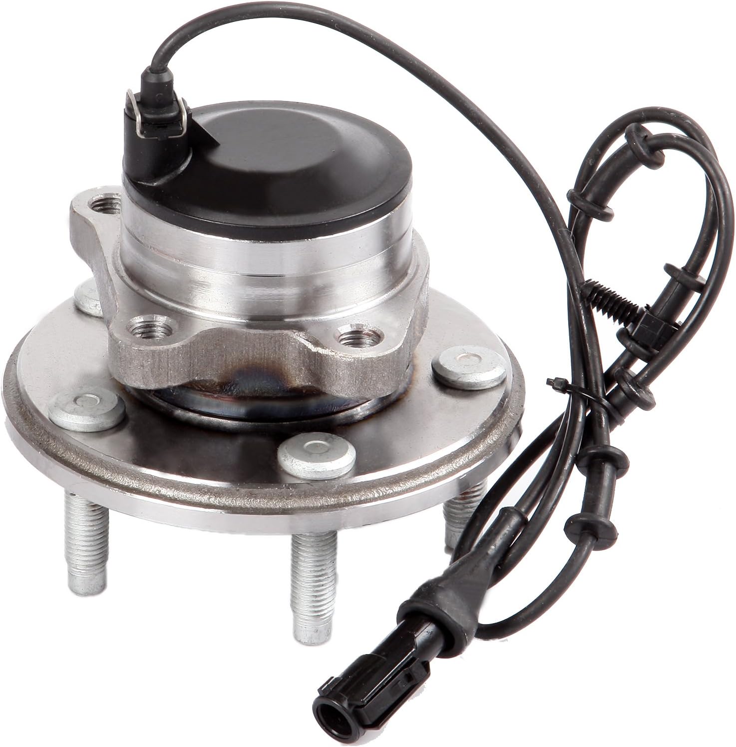 SCITOO Compatible with Wheel Bearing and Hub Assembly OE 513169 for 2000-2008 for Jaguar S-Type Wheel Hub Bearing 5 Bolts W/ABS