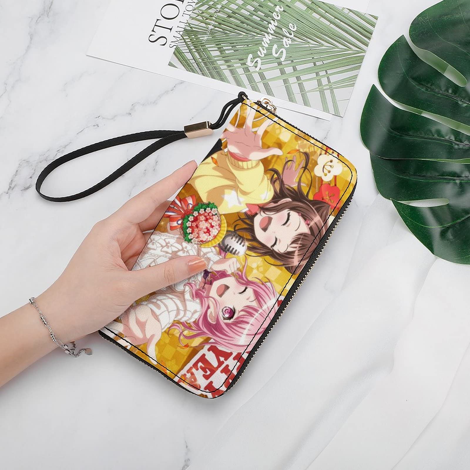 Amazon.co.jp: バンドリ 丸山 彩 戸山香澄 財布 メンズ 長財布 財布
