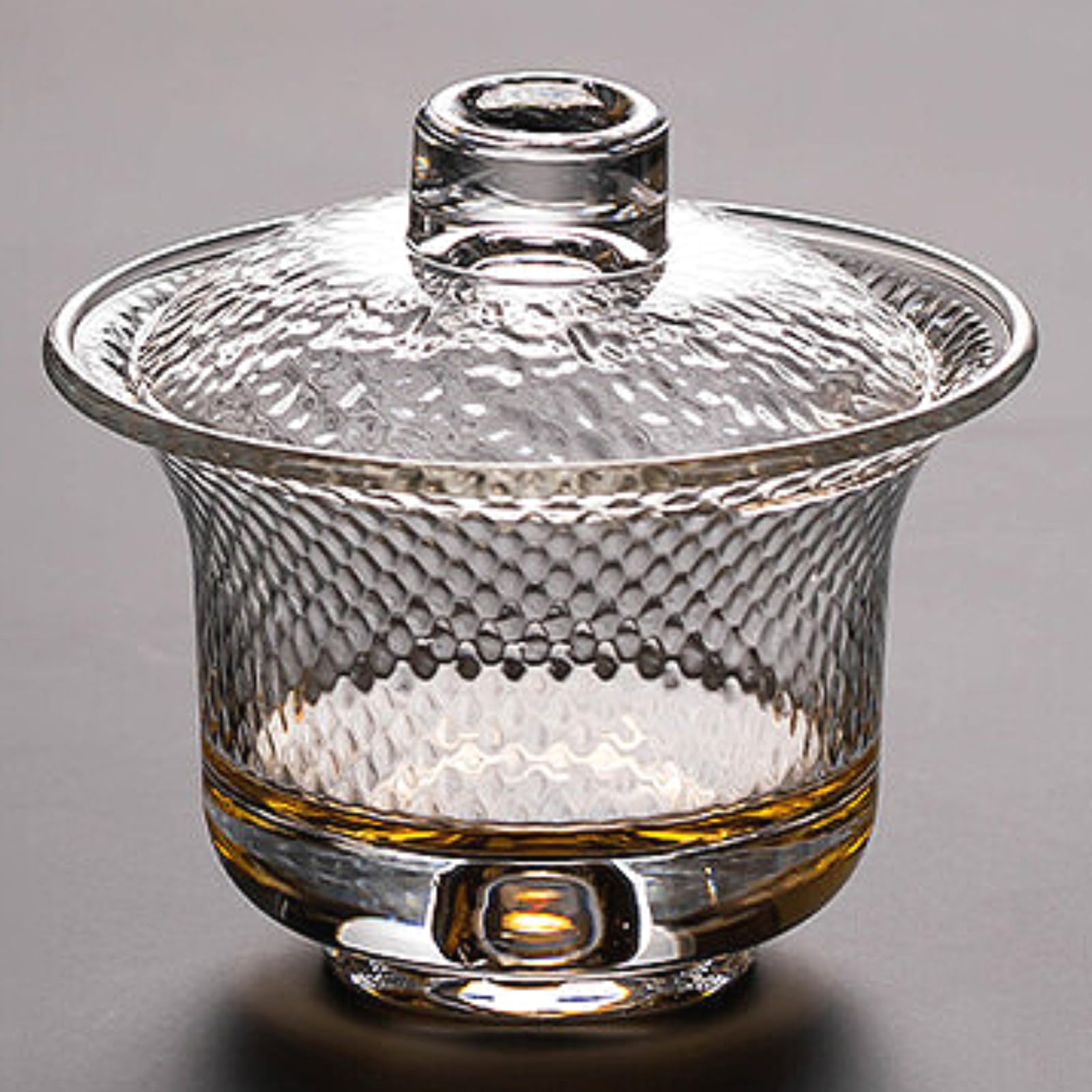 Gaiwan en verre non lisse résistant à la chaleur de 110 ml