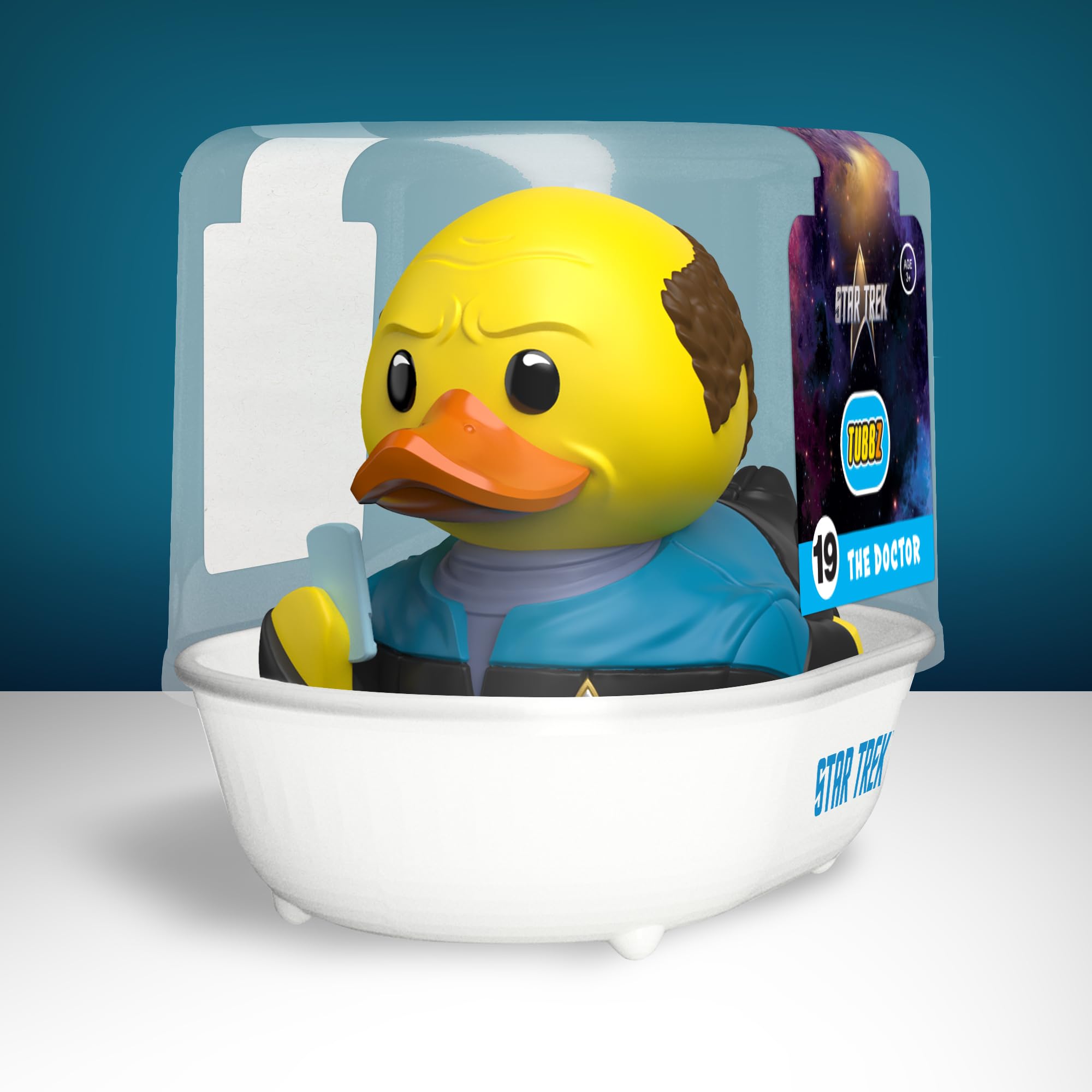 TUBBZ First Edition: Star Trek - The Doctor Cosplaying Rubber Duck Vinyl Figure, The Doctor (Bathtub), 5 x 4 x 6 polegadas - Image 2