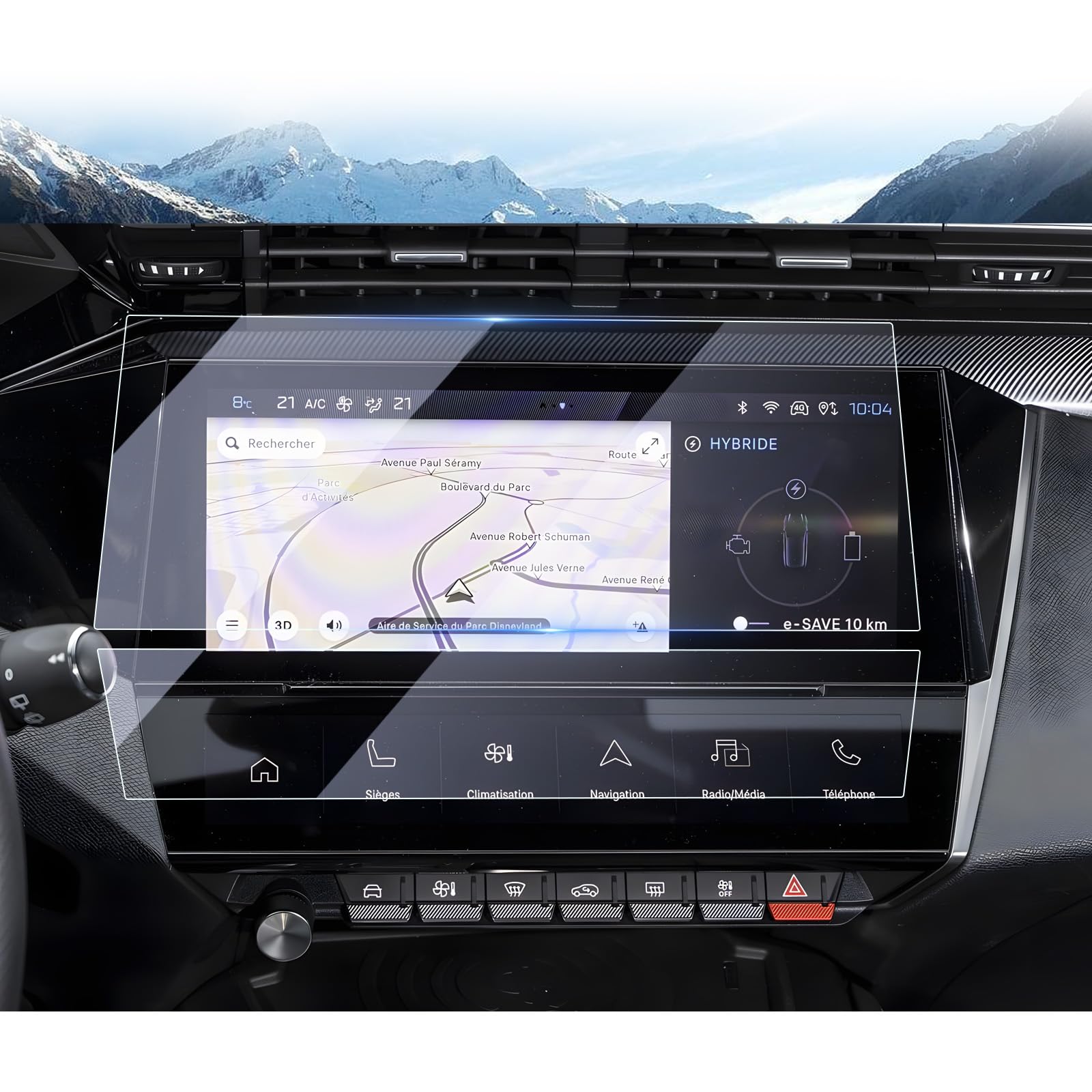Film protection Peugeot 308 SW voyagez serein avec un écran 10 pouces net