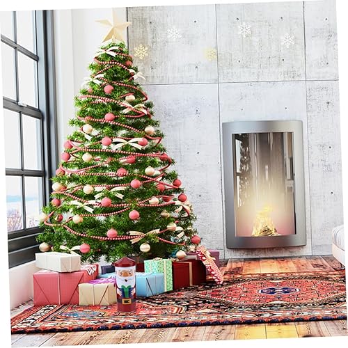 Miniatura 6 de NOLITOY 2 unidades de hojalata de Navidad con pico de caja de lata para dulces, latas de galletas de Navidad con tapas para regalo de almacenamiento