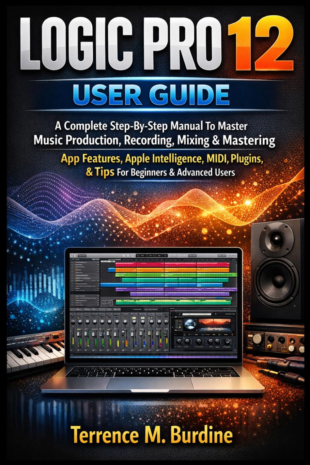 LOGIC PRO 12 USER GUIDE: A Complete Step-By-Step Manual To Master Music Production, Recording, Mixing & Mastering App Features, Apple Intelligence, MIDI, Plugins & Tips For Beginners & Advanced Users