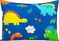 Vista 1 de Cottonblue - Almohada para niños pequeños con funda de almohada de 100 % algodón orgánico de 14 x 19 pulgadas, para dormir, lavable a máquina