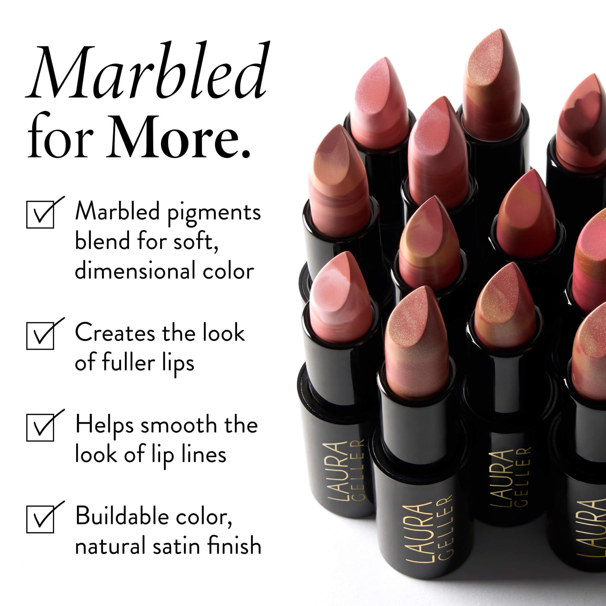 Laura Geller Italian Marble Hydrating Sheer Lipstick