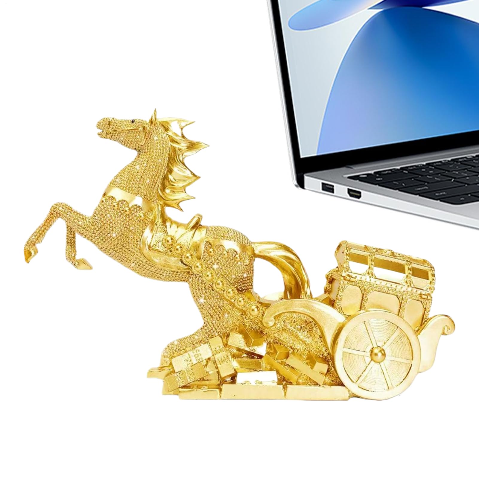 Estatuilla del Año del Caballo Recuerdo del Año Nuevo Chino