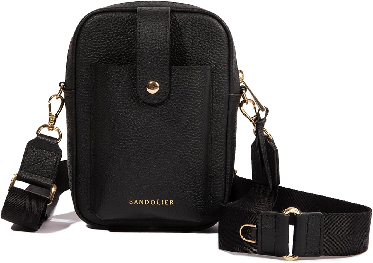 Bandolier Dillon Bag Crossbody | Stylish Pebble Leather Bag
