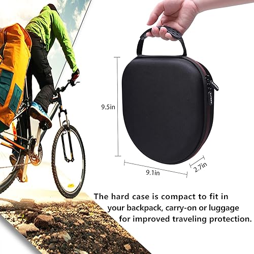 Miniatura 6 de LTGEM Funda rígida de EVA para auriculares móviles Razer Barracuda X, multiplataforma, inalámbricos, para videojuegos, viajes, bolsa de