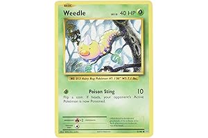 GX Pokemon Cards Under 1 Dollar: Weedle (5/108) - XY Evolutions