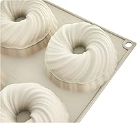 Vista 3 de Silikomart - Mini INTRECCIO - Molde Silicona ø75 H 35 MM