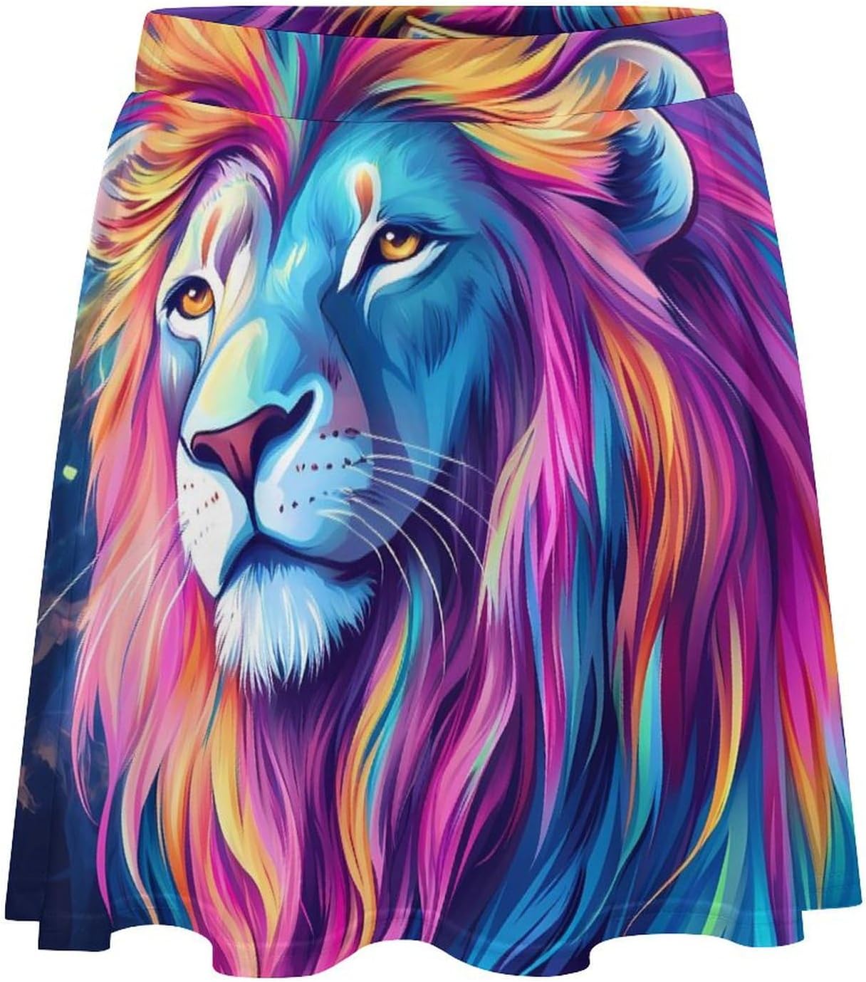 Queenlion Women Tennis Skirt Print Golf Skirts Mini Casual Workout Skorts