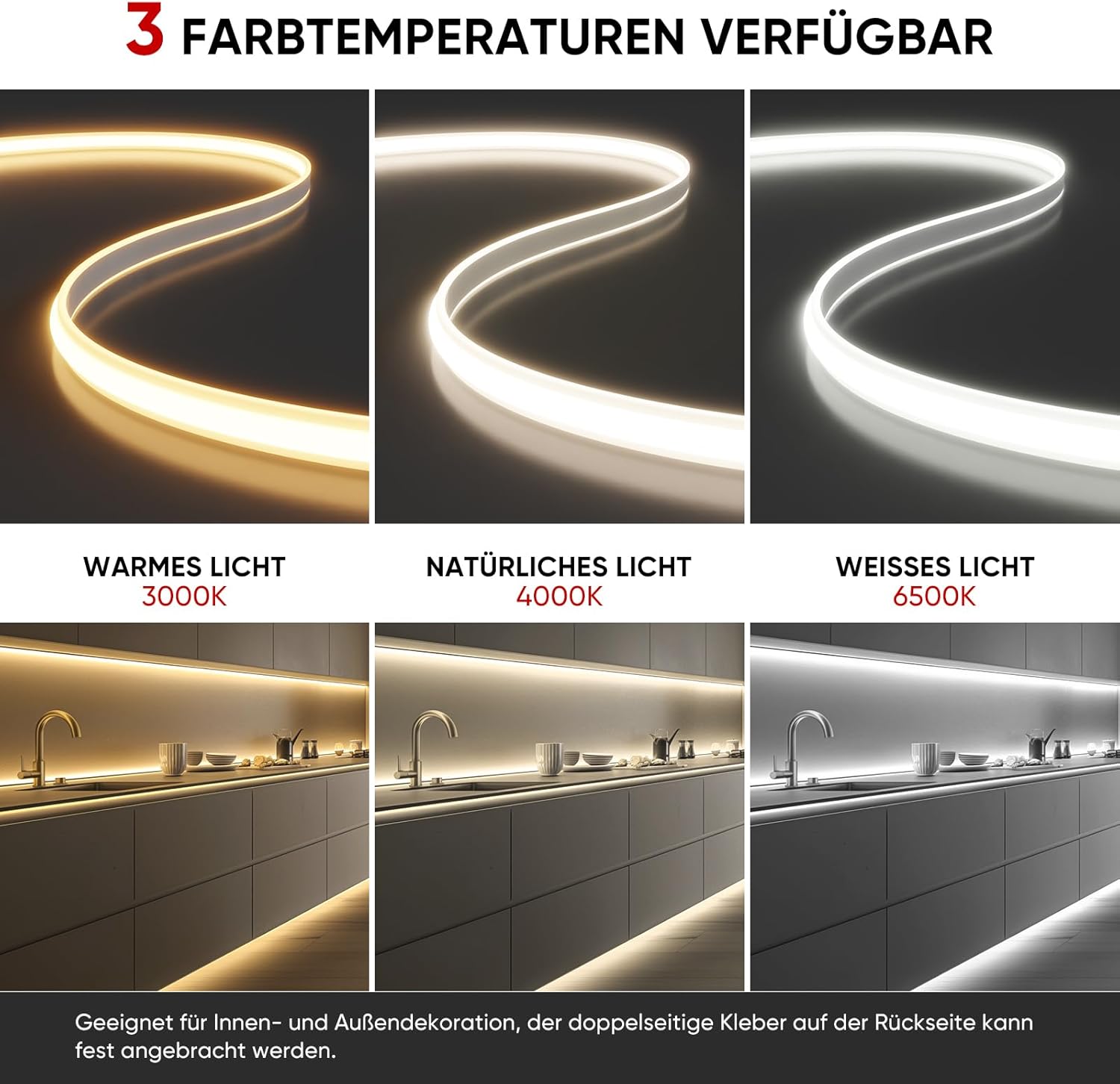 Príklady použitia LED pásika