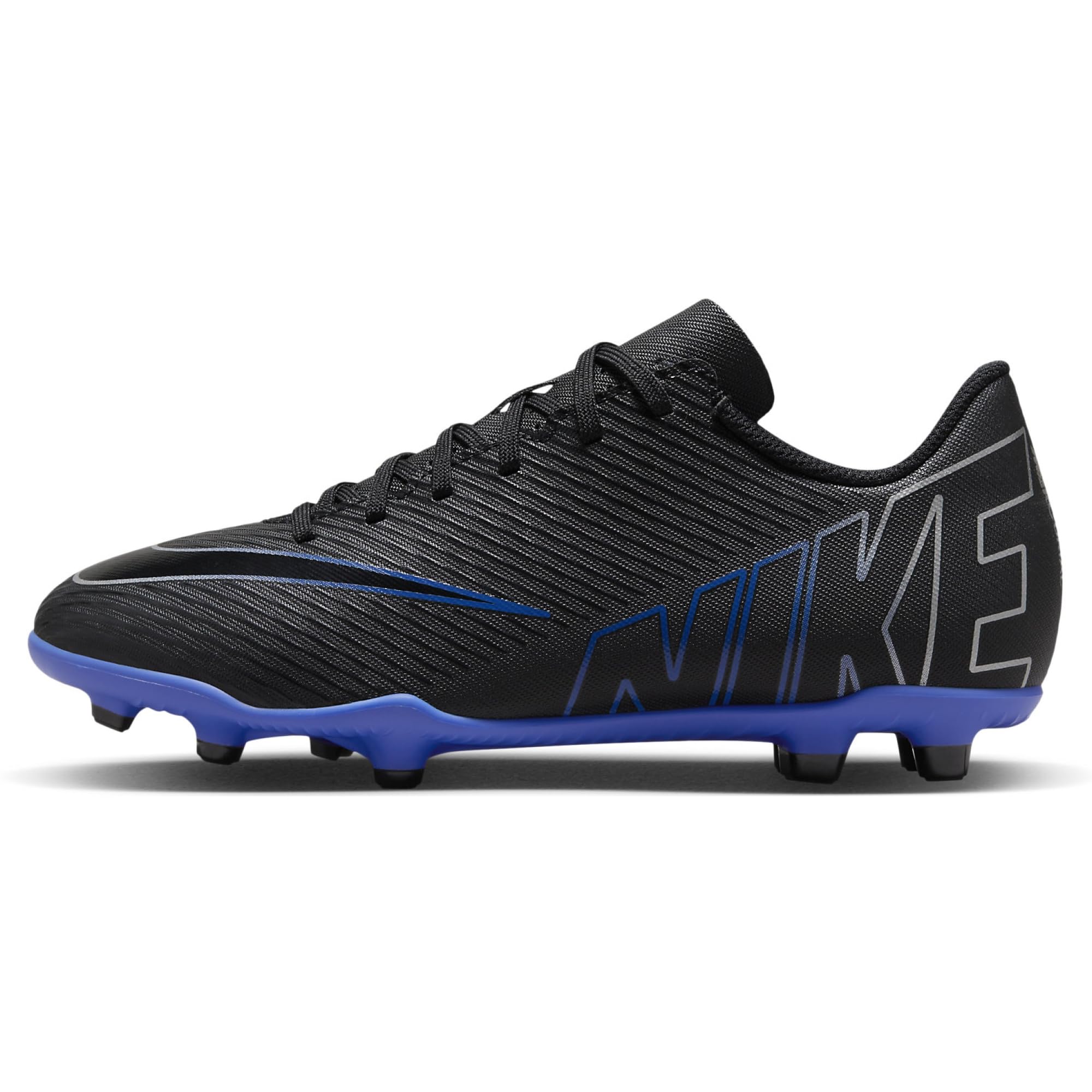 NIKE Boy's Gymnastics Shoes, Black Chrome Hyper Royal, 38.5 EU