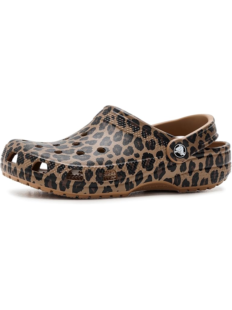 Animal Print Crocs Classic Clogs with Patterns and Graphics (Little Kid/Big Kid)