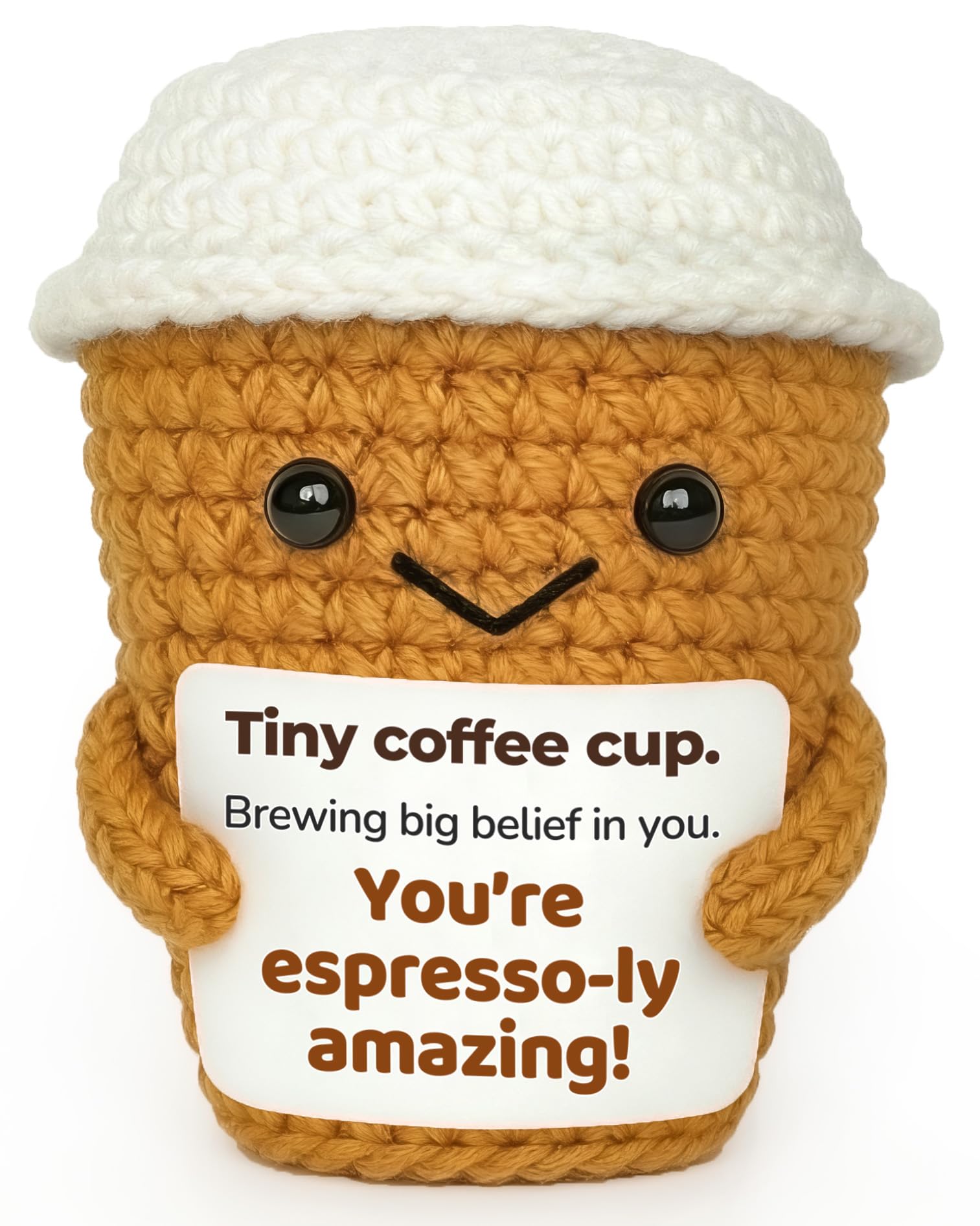 Coffee Gifts for Women Coffee Lovers, Positive Animals Espresso Themed Brithday Presents, Office Desk Decor Inspirational Motivational Encouragement Gift