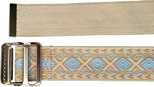 Miniatura 5 de LAMBOX Cinturón de transferencia de cinturón de marcha con cincha jacquard suave y cómoda de 2 pulgadas para cuidadores, personas mayores, ancianos,