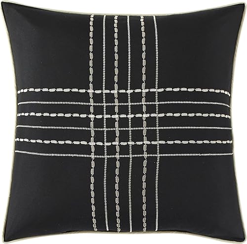 Miniatura 2 de Grand Avenue Juego de edredón negro y dorado, tamaño California King, juego de ropa de cama suave de 7 piezas, jacquard y clip, para todas las