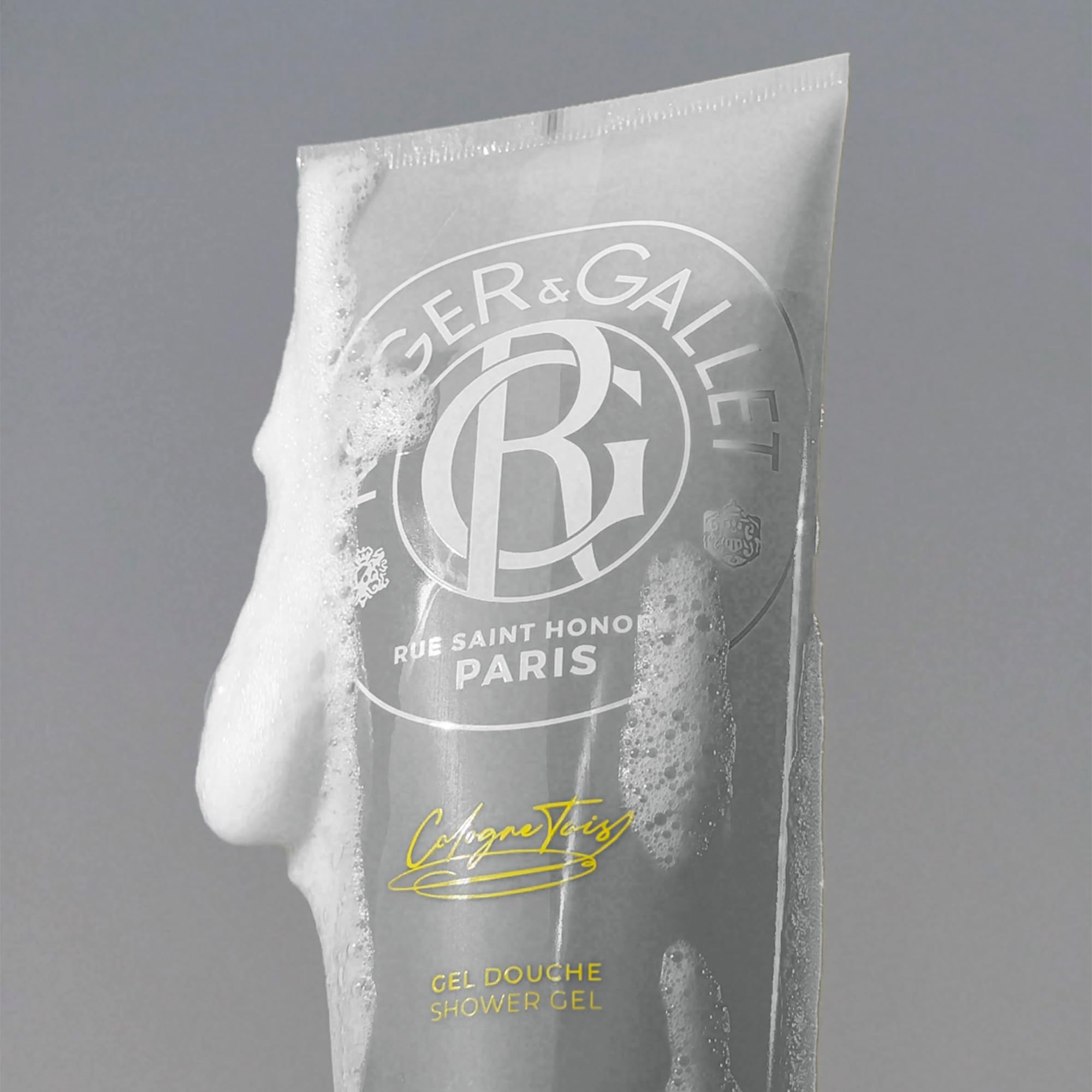 Roger&Gallet - Cologne Twist - Coffret Homme Eau de Cologne 100ml + Gel Douche 200ml - Fraîcheur Boisée - 13 Essences Naturelles - Agrumes, Élémis, Bois Blancs et Sauge - Edition Cadeau Fête des Pères