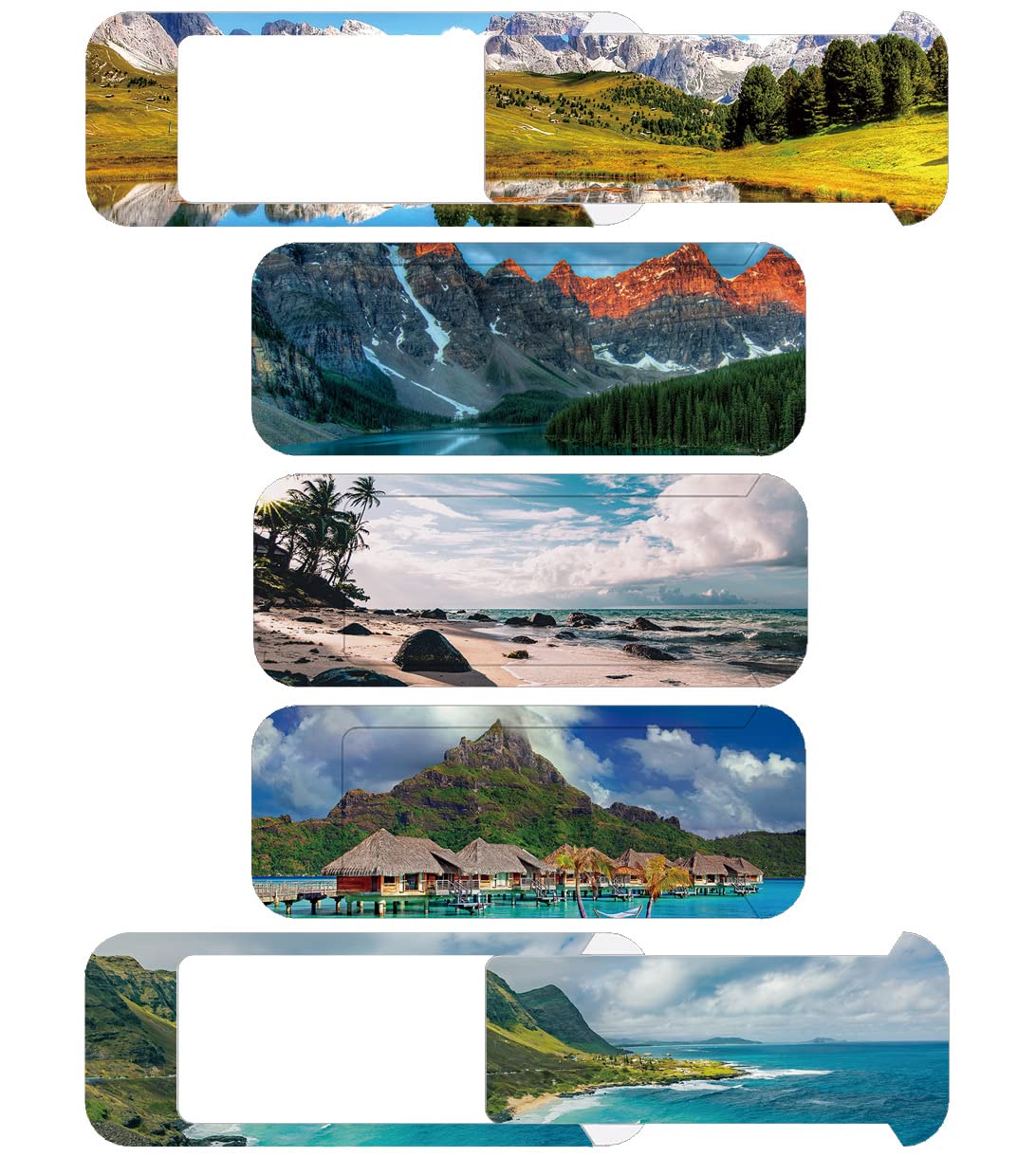 Funda protectora para cámara de laptop, computadora de escritorio, PC, MacBook Pro, MacBook Air, iPad, iMac, tableta, protección de la privacidad (escenario)