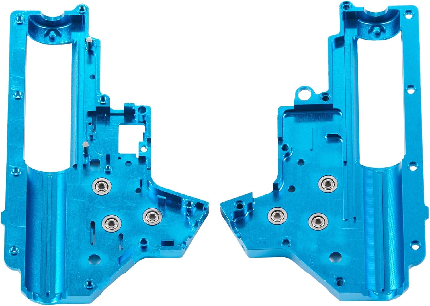 Lancer Tactical Gearbox Shell Set Version 2 QD CNC Aluminum 7075 ZC Leopard (M-162A)