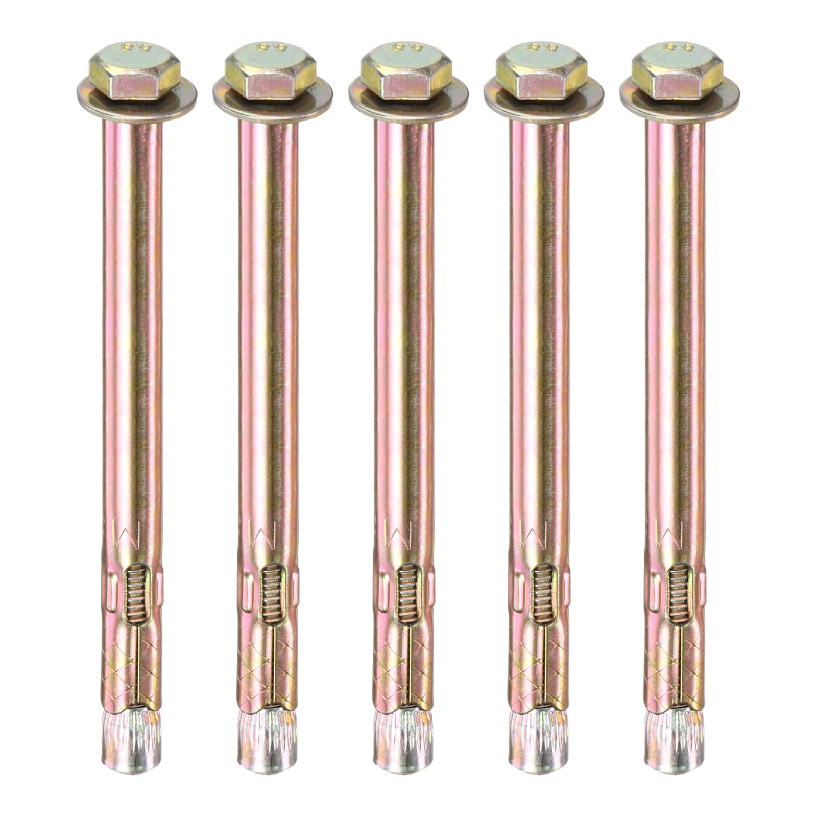 M METERXITY Hex Expansion Bolts - 5 Pack -31 M METERXITY Hex Expansion Bolts - 5 Pack -31