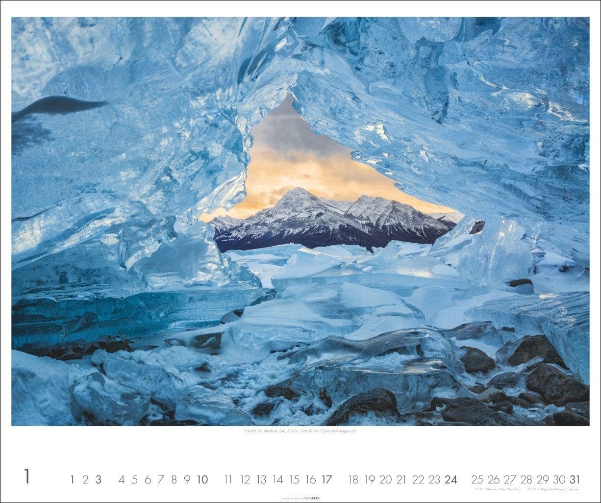 Kanada Kalender 2027 - Der Ruf der Wildnis: Der Ruf der Wildnis. Großer Foto-Wandkalender mit faszinierenden Bildern der kanadischen Weite. 55 x 46 cm. Querformat