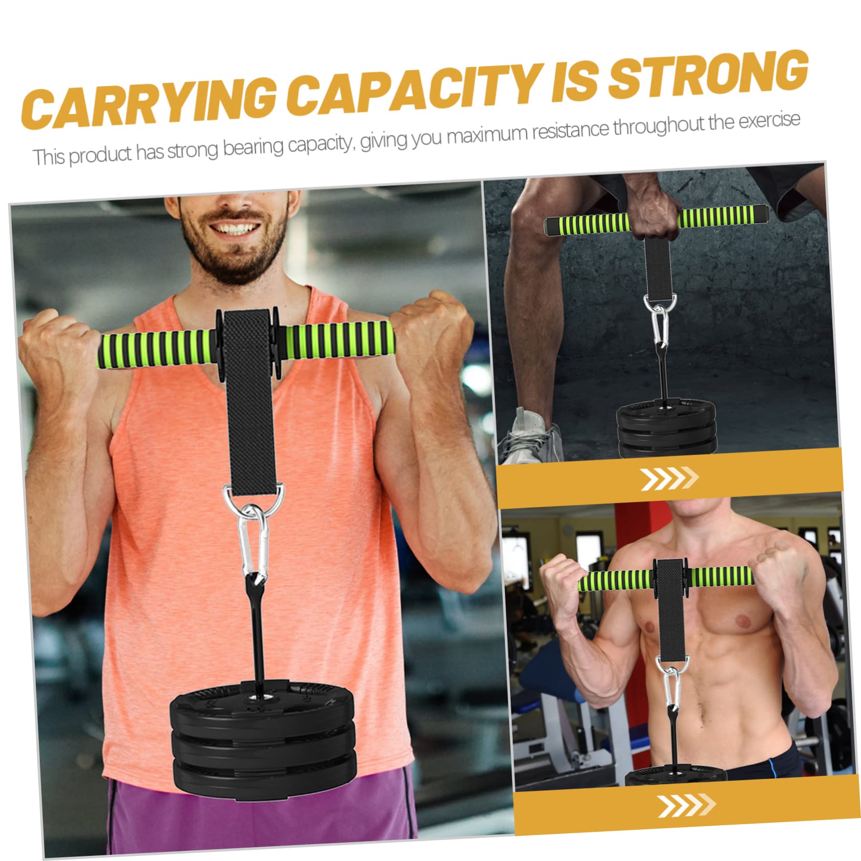 1piezas Rodillo De Antebrazo para Ejercicio De Muñeca y Antebrazo Herramienta De Entrenamiento De Fitness para Hombres y Mujeres Material Duradero para Escaladores y