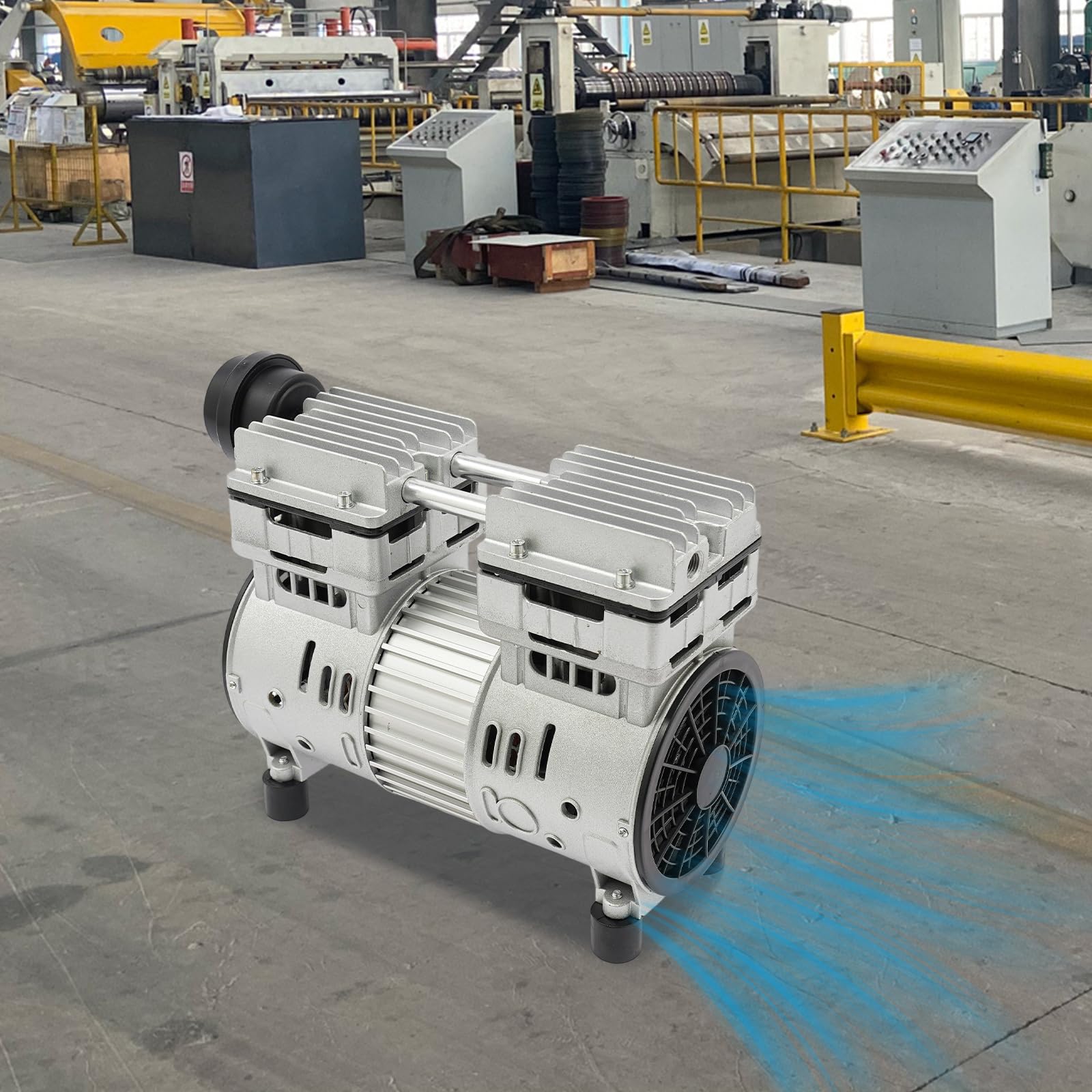 Vakuumpumpe Ölfrei 750W Klimaanlage Vakuumpumpe 220V Industrie