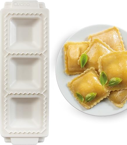 Vista 31 de Mini moldes para ravioles de corazón de 2 pulgadas, máquina de pasta rellena casera, bandeja de 2 piezas y prensa para hacer 8 raviolis rellenos a
