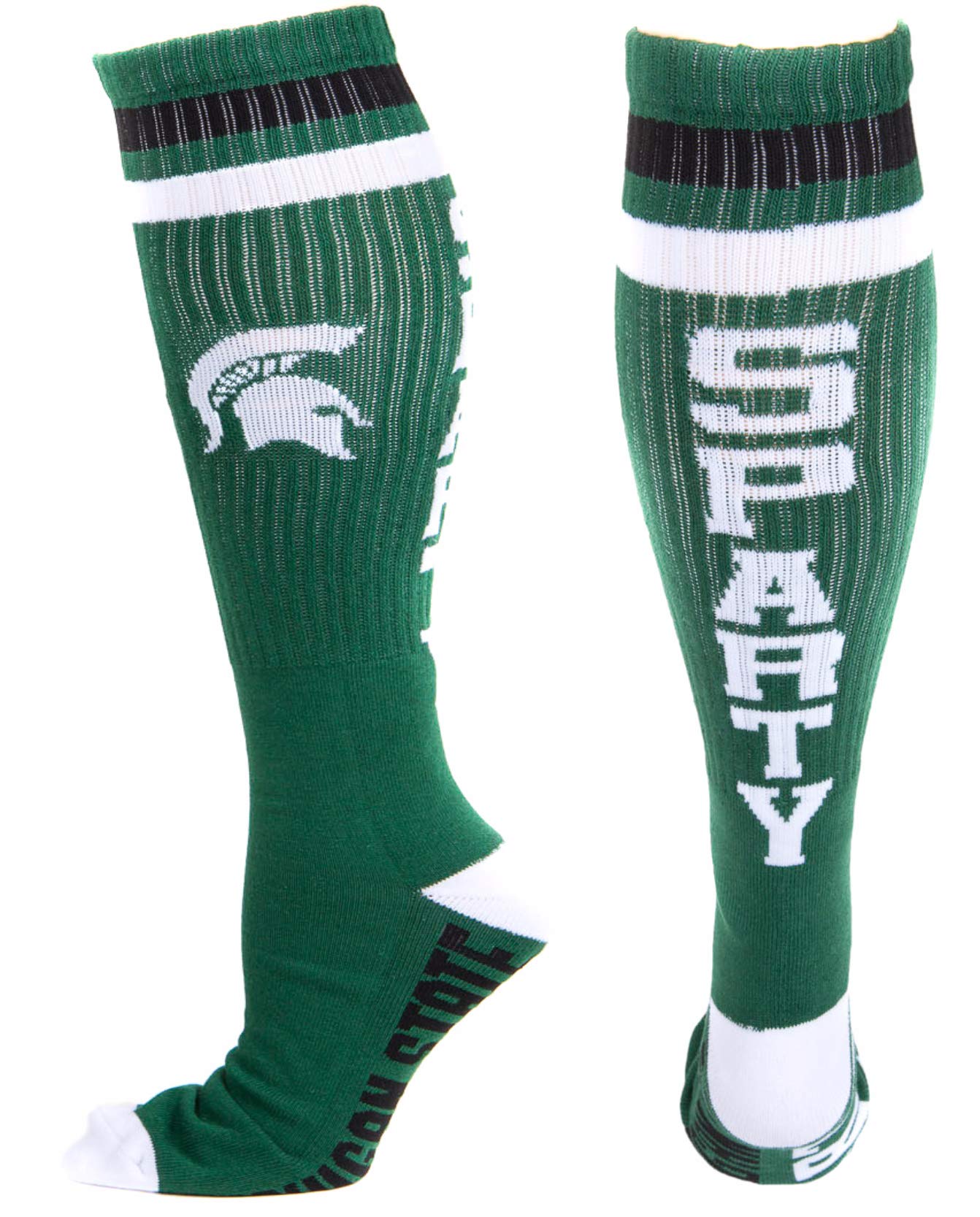 Donegal Bay NCAA Michigan State Spartans Tube Socks, One Size, Green