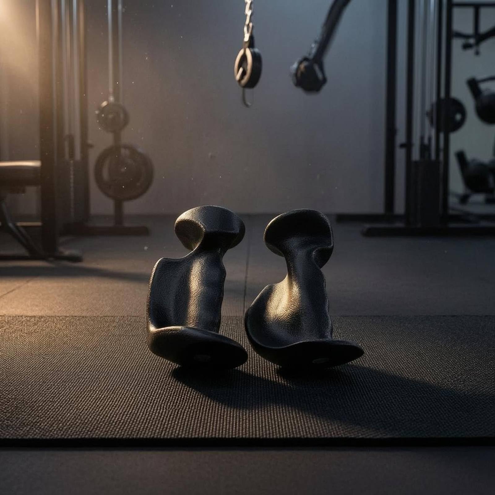 Maniglia Fitness Manico Cavo Allenamento Impugnatura Ergonomica Polipropilene Versatile Grip Esercizi Adatta a Palestra Sport Domestico Sessione di Allenamento