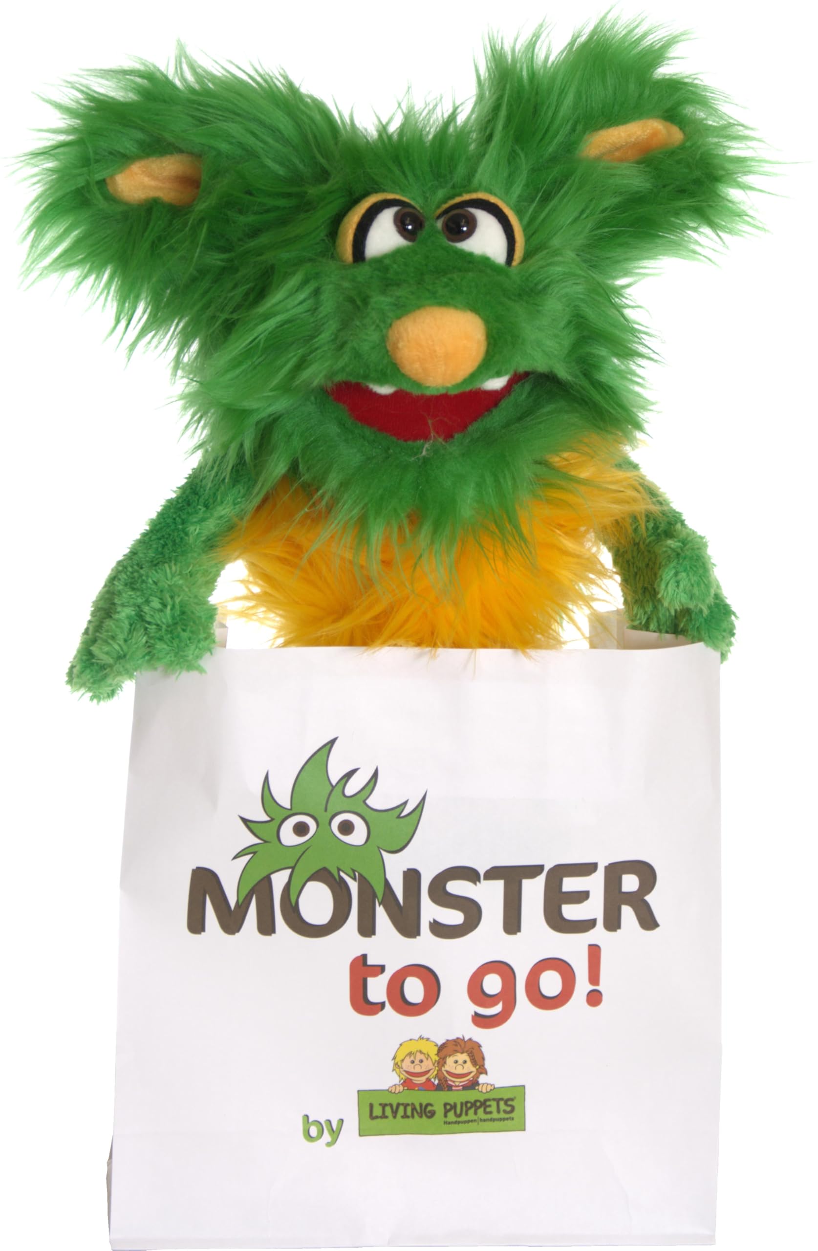 Living Puppets Monster to go W847 - Manichino per adulti e bambini, 20 cm, lavabile a mano