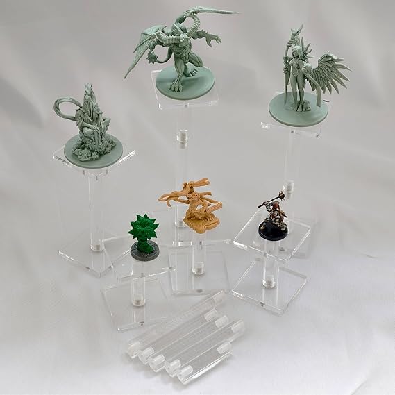 Divinity zeichnet sich durch einen neuen Kampfsystem und eine tiefergehende Erfahrung als Baldurs Gate 3 aus 8 AAiphuwew 6pcs Combat Risers for Flying Miniatures, Adjustable Height Multi-Tiered Raised Platforms Flying Miniatures Combat Riser for Tabletop RPG and Board Games