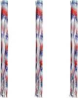 Vista 19 de In the Breeze Calcetín de viento holográfico Mylar azul cobalto 9063