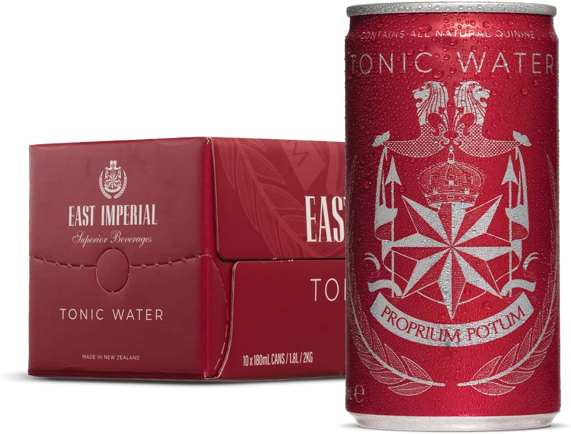 Schweppes Zero Sugar Tonic Water, Mini Cans, 7.5 oz, 24