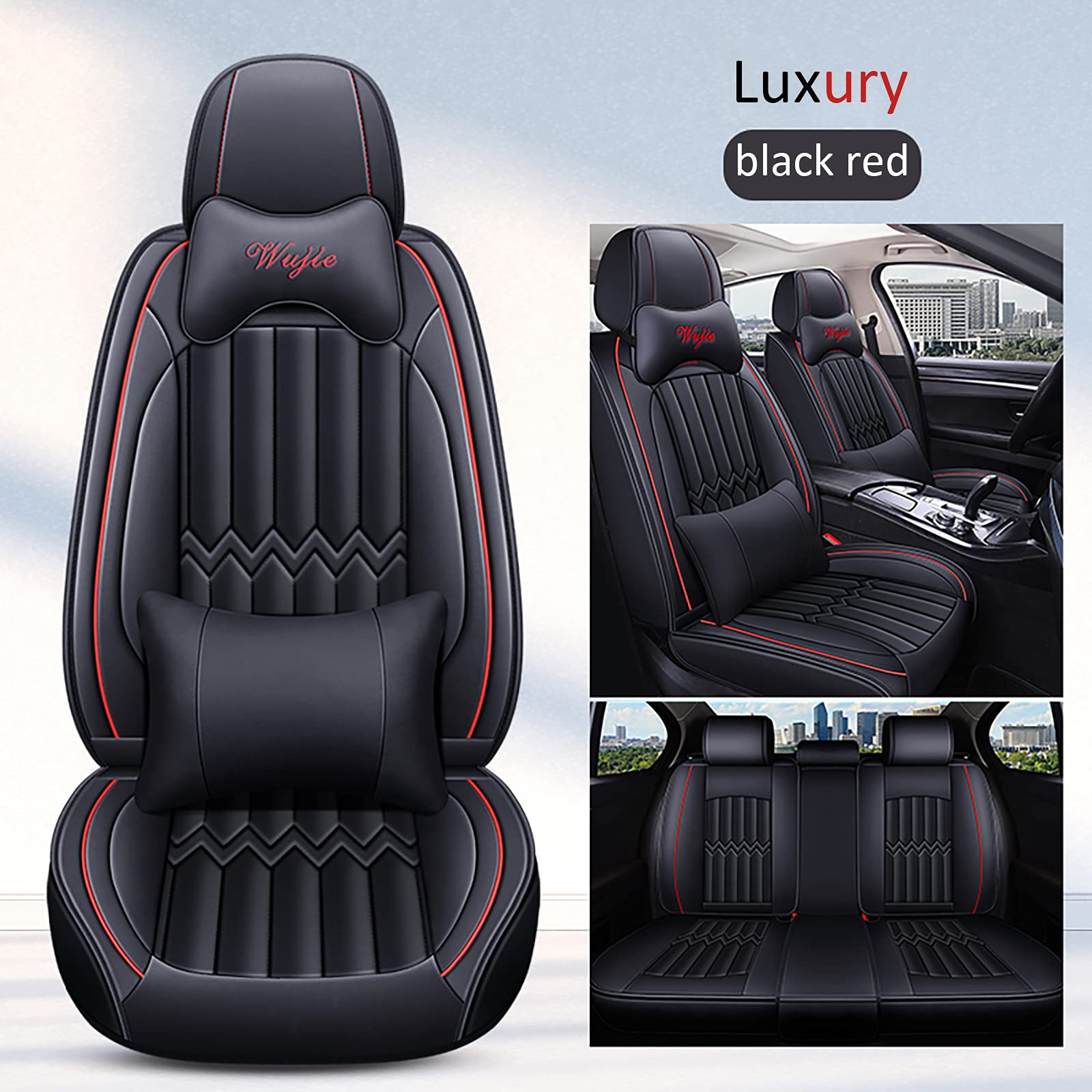 Buy Karstry Car Seat Covers Universal Full Set for Suzuki Wagon R SOLIO