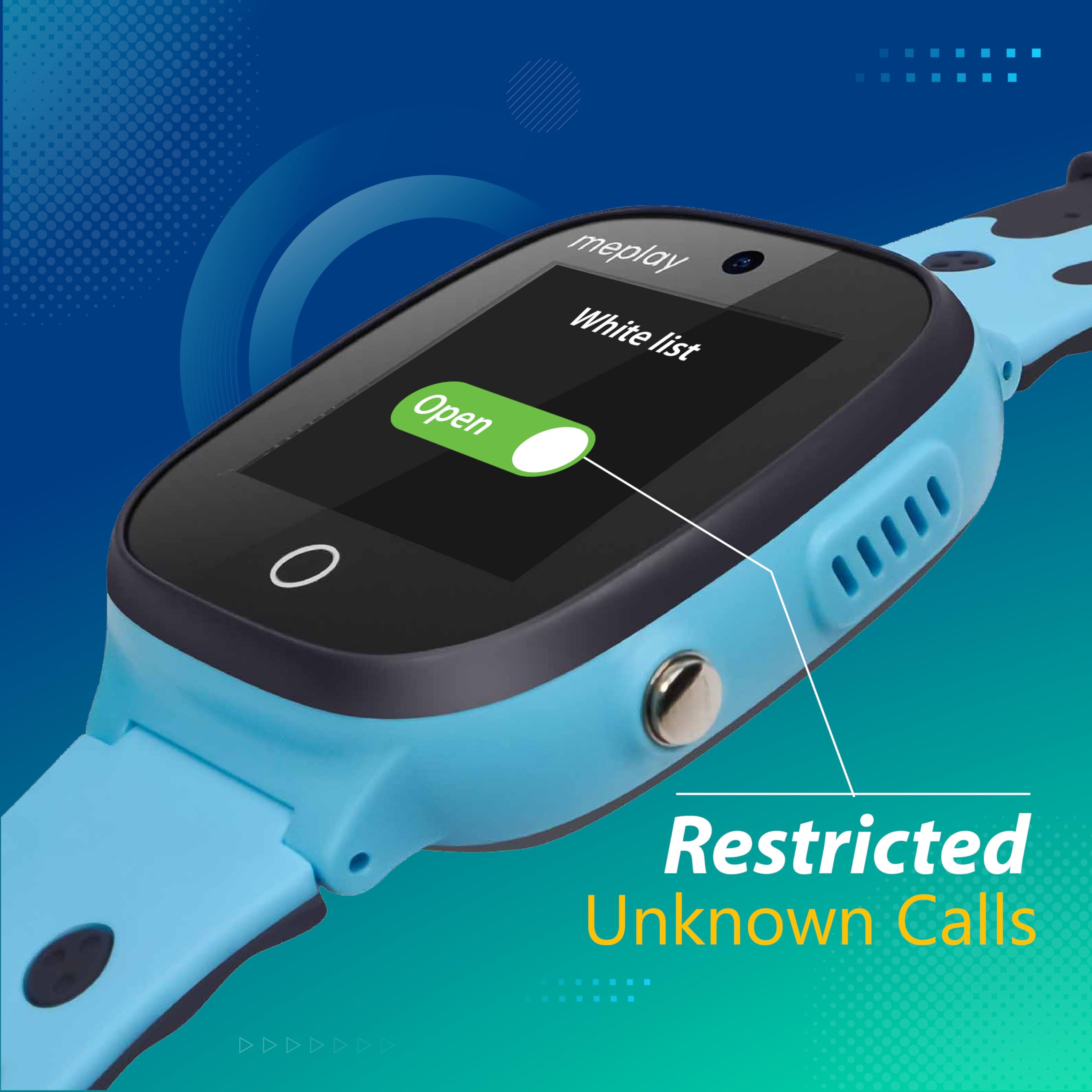 Meplaymeplay Kids Smart Watch M1 Sim Enabled Works With Airtel