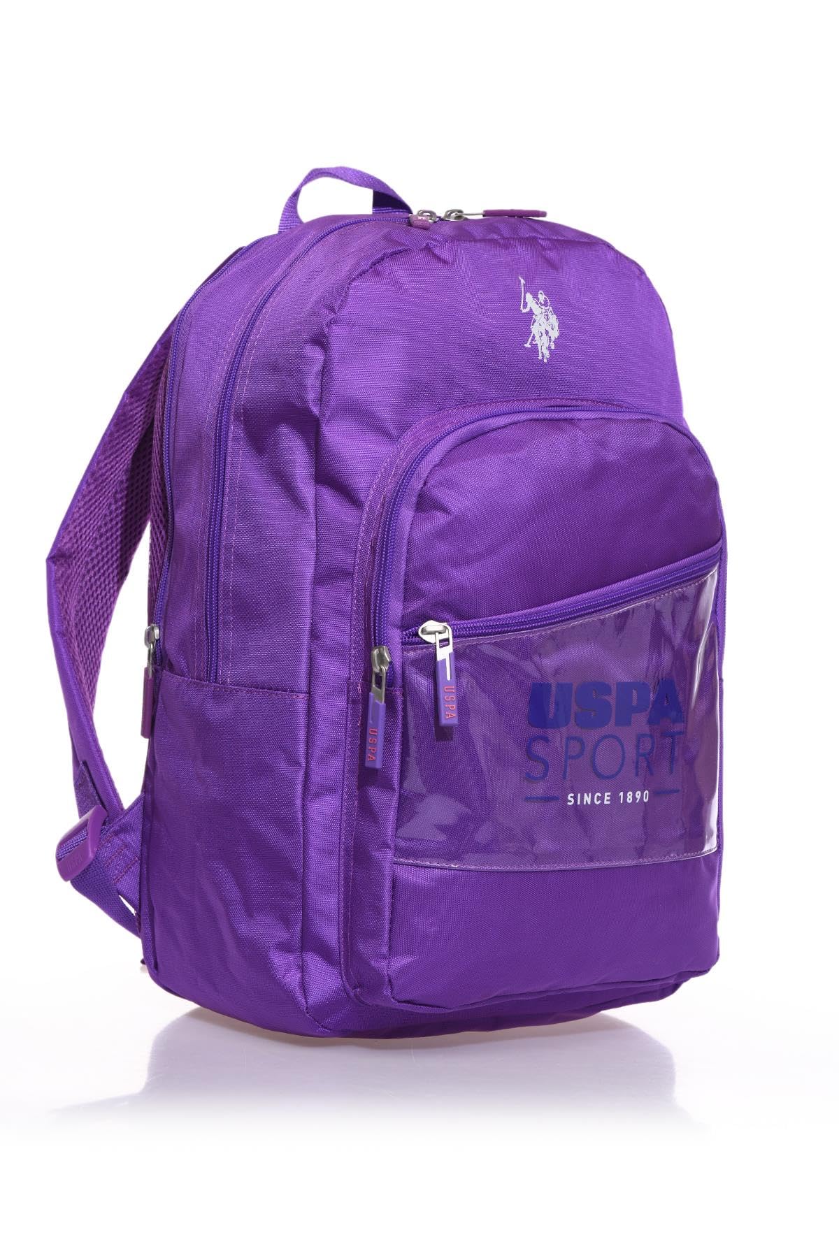 U.S. POLO ASSN. PLÇAN22024 Mor Unisex Sırt Çantası