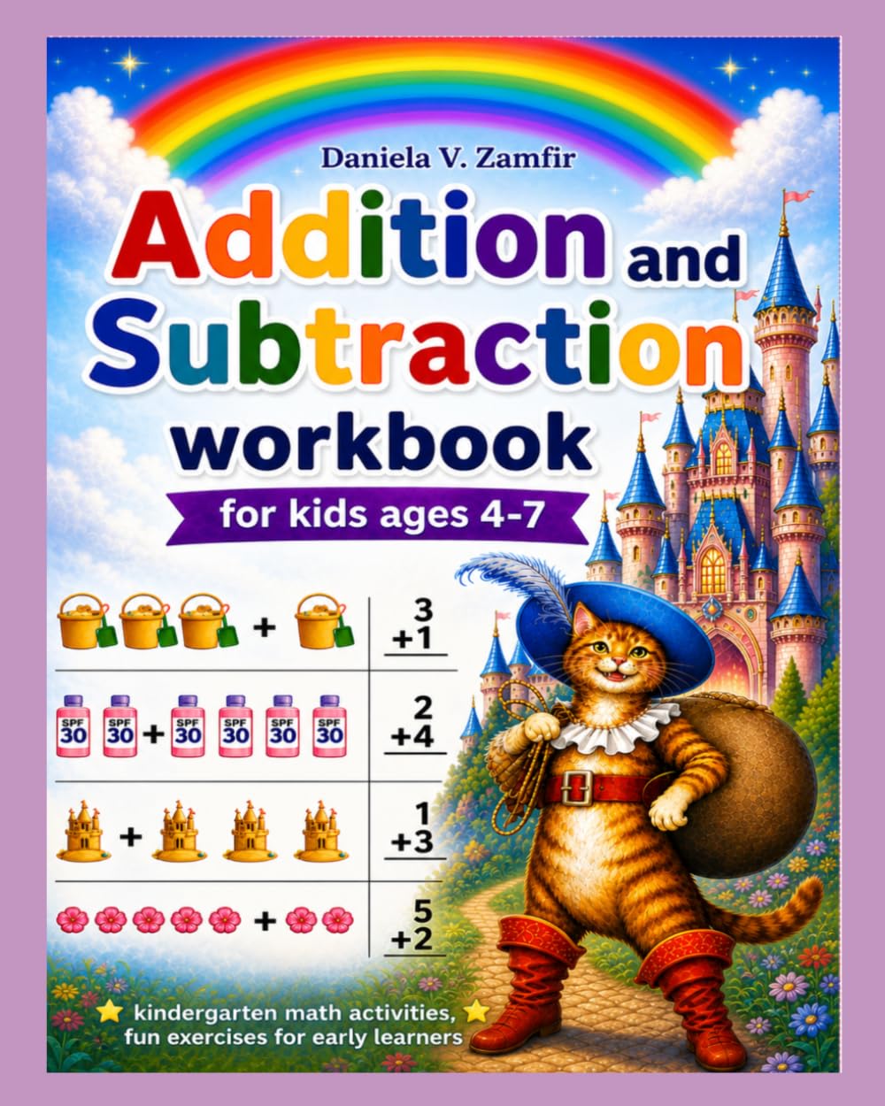 Additions and subtractions: kindergarten math activities, fun exercises for early learners