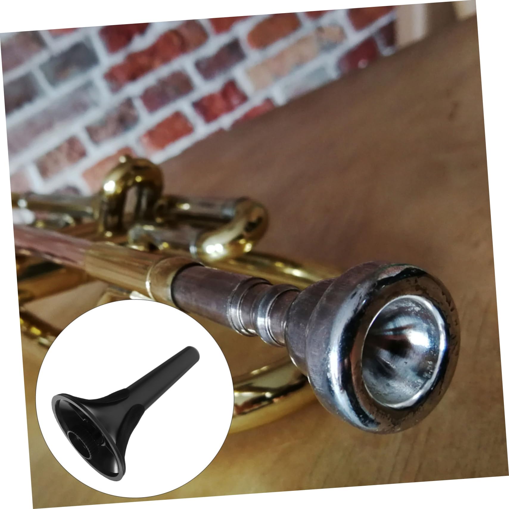 Totority 2pcs Portable Brass Trumpet Stand Detachable Metal Legs Trumpet Accessory Holder with Pads for