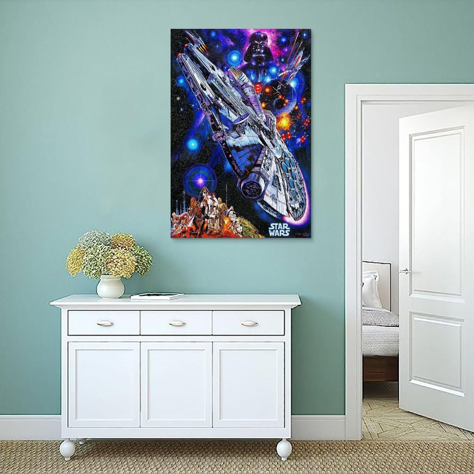 Amazon.co.jp: スターウォーズクラシックポスター ホーム装飾 アート